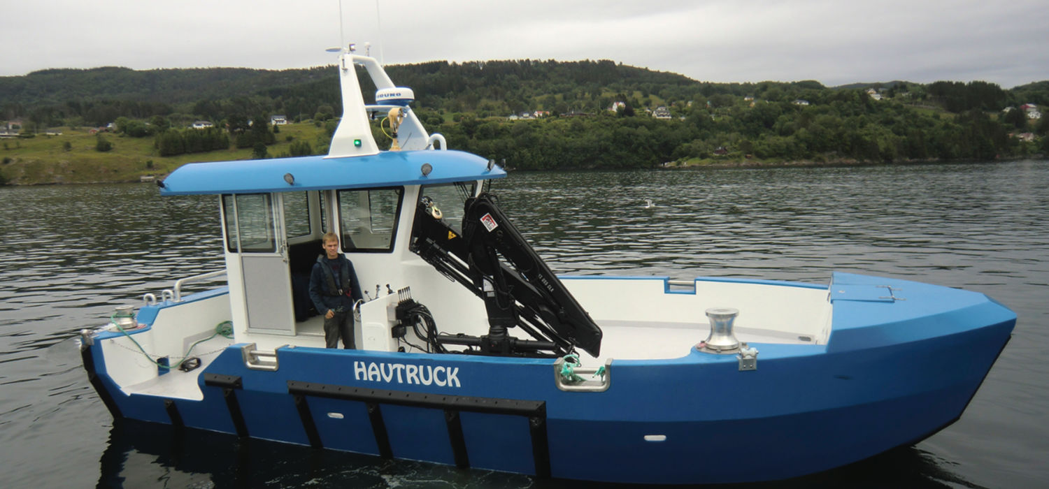 Havsterk servicebåt HAVtruck