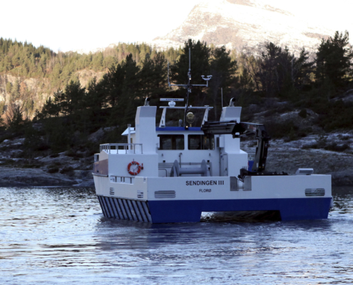 Servicebåt Sendingen III, Steinvik Fiskefarm
